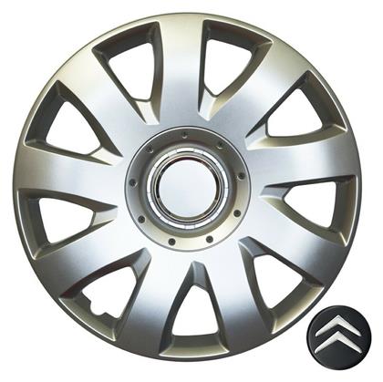 Σετ Τάσια Αυτοκινήτου Citroen C4 Picasso/C5 4τμχ 16'' Ασημί Croatia Cover