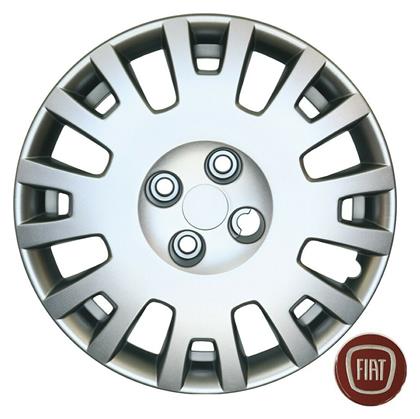 Σετ Τάσια Αυτοκινήτου Fiat Fiorino / Doblo / Bravo 4τμχ 15'' Ασημί Croatia Cover