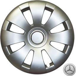 Σετ Τάσια Αυτοκινήτου Mercedes V-Class / Vito W447 4τμχ 16'' Ασημί Croatia Cover
