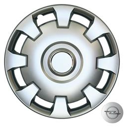 Σετ Τάσια Αυτοκινήτου Opel Astra G/Corsa/Combo 4τμχ 14'' Ασημί Croatia Cover