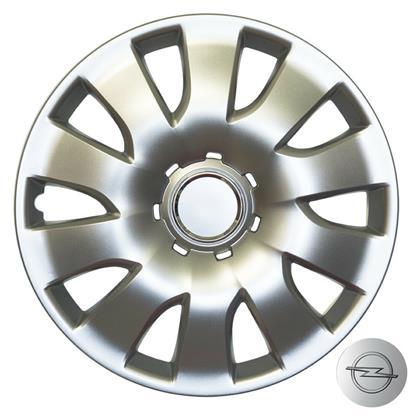Σετ Τάσια Αυτοκινήτου Opel Astra J 4τμχ 16'' Ασημί Croatia Cover