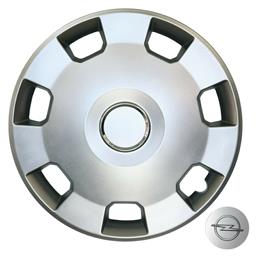 Σετ Τάσια Αυτοκινήτου Opel Corsa C/Meriva 4τμχ 14'' Ασημί Croatia Cover
