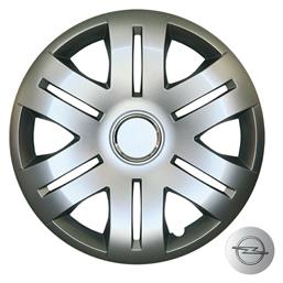 Σετ Τάσια Αυτοκινήτου Opel Vivaro 4τμχ 16'' Ασημί Croatia Cover