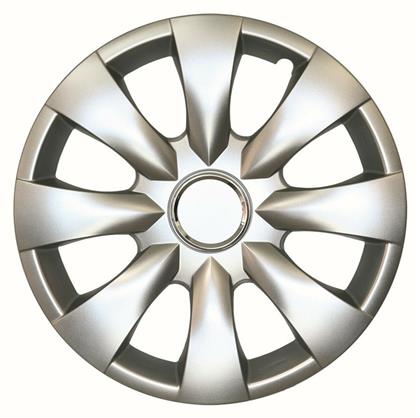 Σετ Τάσια Αυτοκινήτου Toyota Corolla/Yaris 4τμχ 15'' Ασημί Croatia Cover