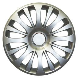 Σετ Τάσια Αυτοκινήτου Toyota Yaris 4τμχ 15'' Ασημί Croatia Cover