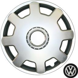 Σετ Τάσια Αυτοκινήτου Volkswagen Polo N6 4τμχ 13'' Ασημί Croatia Cover