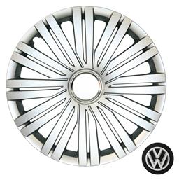 Σετ Τάσια Αυτοκινήτου VW Polo 6C 4τμχ 15'' Ασημί Croatia Cover