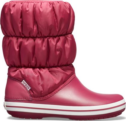 Crocs Γυναικείες Γαλότσες σε Κόκκινο Χρώμα από το Troumpoukis