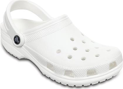 Crocs Classic Ανδρικά Παπούτσια Θαλάσσης Λευκά από το Athletix