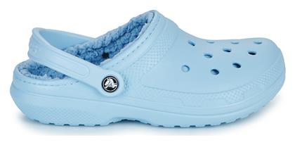 Classic Fuzz Lined Γυναικεία Σαμπό Μπλε Crocs