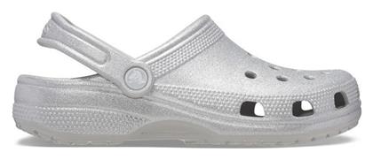 Classic Glitter Clog Γυναικεία Σαμπό Ασημί Crocs