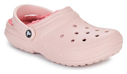Classic Fuzz Lined Γυναικεία Σαμπό Ροζ Crocs