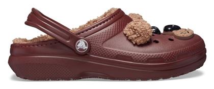 Classic Lined Γυναικεία Σαμπό Καφέ Crocs