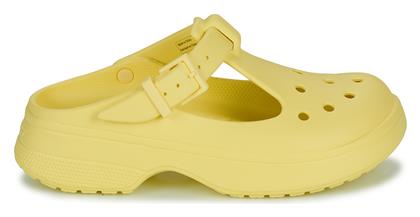 Classic Mary Jane Γυναικεία Σαμπό Κίτρινα Crocs από το Spartoo