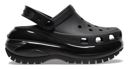 Mega Crush Γυναικεία Ανατομικά Σαμπό Μαύρα Crocs