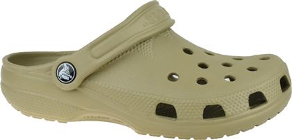 Crocs Classics Γυναικεία Παπούτσια Θαλάσσης Χακί από το MybrandShoes