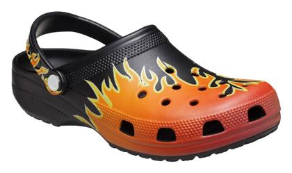 Flames Classic Clog Σαμπό Μαύρα Crocs