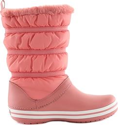 Crocs Γυναικείες Γαλότσες με Γούνα Ροζ από το Favela