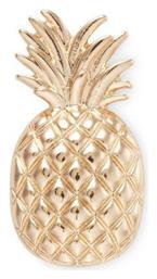 Jibbitz Διακοσμητικό Παπουτσιού Gold Pineapple από Ασήμι Crocs