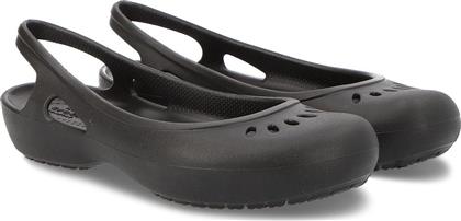Crocs Kadee Slingback Γυναικεία Παπούτσια Θαλάσσης Μαύρα από το Epapoutsia