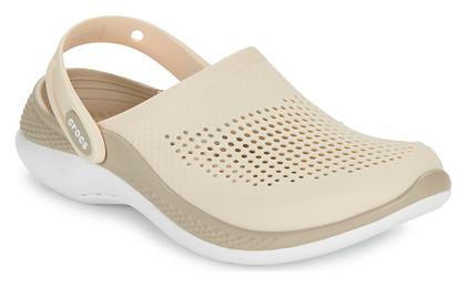 Literide 360 Clog Ανδρικά Σαμπό Μπεζ Crocs