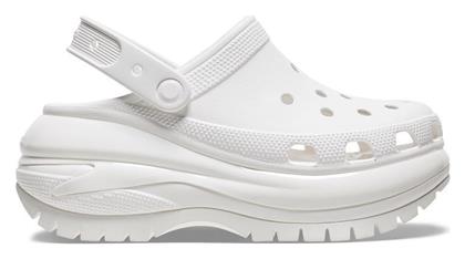 Mega Crush Ανατομικά Σαμπό Λευκά Crocs