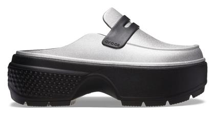 Mules με Τακούνι σε Χρώμα Crocs