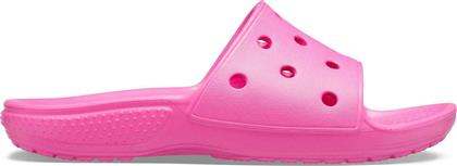 Crocs Παιδικά Ανατομικά Παπουτσάκια Θαλάσσης Classic Slide Ροζ