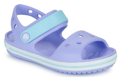 Crocs Παιδικά Ανατομικά Παπουτσάκια Θαλάσσης Crocband Μωβ