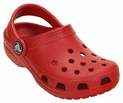 Παιδικά Ανατομικά Σαμπό Θαλάσσης Classic Κόκκινα Crocs