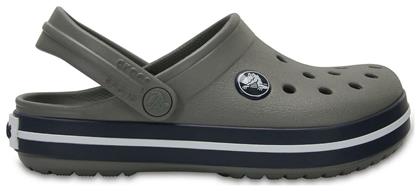 Παιδικά Ανατομικά Σαμπό Θαλάσσης Crocband Γκρι Crocs