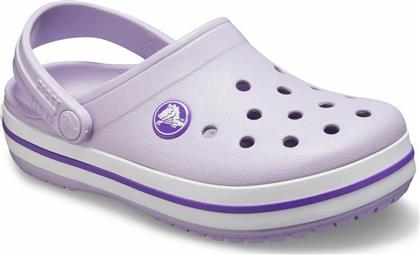 Παιδικά Ανατομικά Σαμπό Θαλάσσης Crocband Λιλά Crocs
