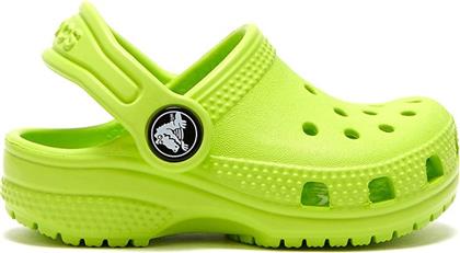 Crocs Παιδικά Σαμπό Θαλάσσης Πράσινα από το Epapoutsia