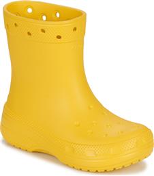 Crocs Παιδικές Γαλότσες Boot Κίτρινες
