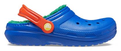 Παιδικές Παντόφλες Μπλε Classic Lined Crocs