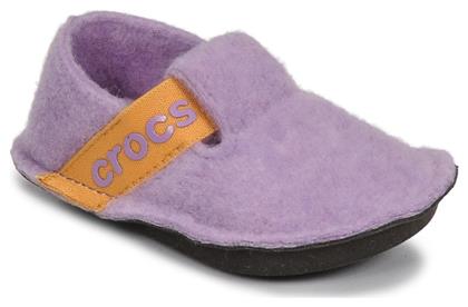 Crocs Παιδικές Παντόφλες Κλειστές Λιλά από το Spartoo