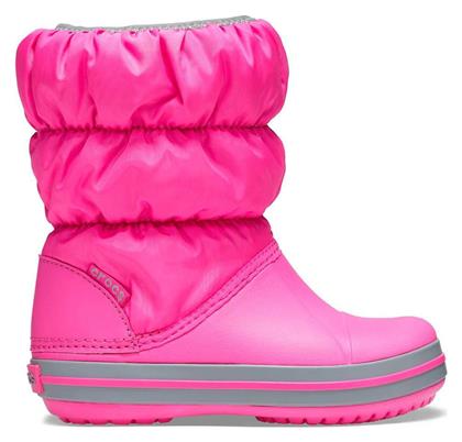 Puff Μπότες Φούξια Crocs