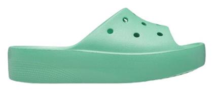 Slides με Πλατφόρμα σε Μπεζ Χρώμα Crocs