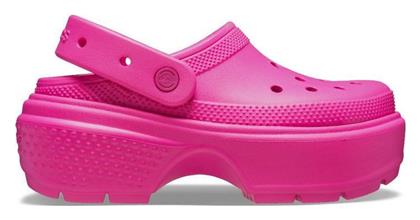 Stomp Γυναικεία Σαμπό Ροζ Crocs