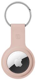 Θήκη Μπρελόκ Σιλικόνης για AirTag Pink Sand Crong