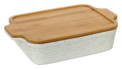 Πυρίμαχο Σκεύος με Καπάκι και Βάση 34x24x7cm Cryspo Trio