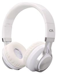 BT-01 Bluetooth / 3.5mm με 18 ώρες Λειτουργίας Λευκά Crystal Audio