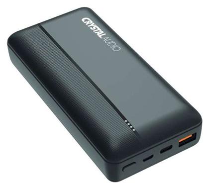 PBK5K 20000mAh 20W Μαύρο Crystal Audio