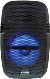 Crystal Audio Σύστημα Karaoke με Ασύρματα Μικρόφωνα PRT-8 σε Μαύρο Χρώμα από το Media Markt