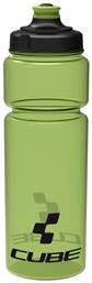 Water Bottle Πλαστικό Παγούρι Ποδηλάτου 750ml Πράσινο Cube