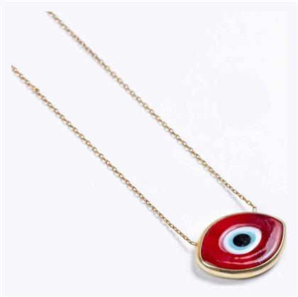 Charm Ματάκι από Επιχρυσωμένο Ασήμι Cuoro