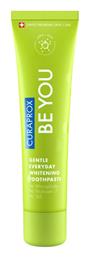 Be You Gentle Everyday Whitening Οδοντόκρεμα για Ευαίσθητα Δόντια , Πλάκα & Τερηδόνα Apple & Aloe 60ml Curaprox