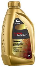Lava Syn Racing Λάδι Μοτοσυκλέτας για Τετράχρονους Κινητήρες 10W-40 1lt Cyclon