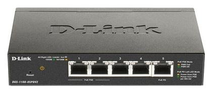 D-Link DGS-1100-05PD v2 Managed L2 PoE - D Link