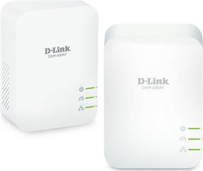 D-Link DHP-601AV Powerline Διπλού Kit για Ενσύρματη Σύνδεση και Θύρα Gigabit Ethernet από το e-shop